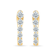 Purram  Gold & Diamond Studs  Earrings