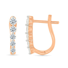 Purram  Gold & Diamond Studs  Earrings