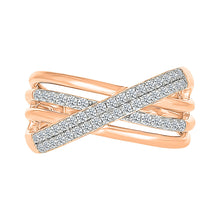 Trigon Diamond Band Ring