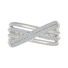 Trigon Diamond Band Ring