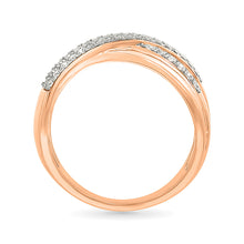 Trigon Diamond Band Ring