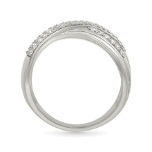 Trigon Diamond Band Ring