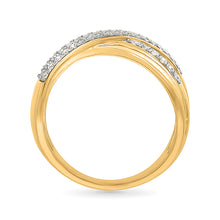 Trigon Diamond Band Ring