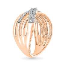 Trigon Diamond Band Ring