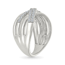 Trigon Diamond Band Ring