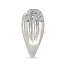 Trigon Diamond Band Ring