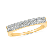 Glorious Petals Diamond Band Ring