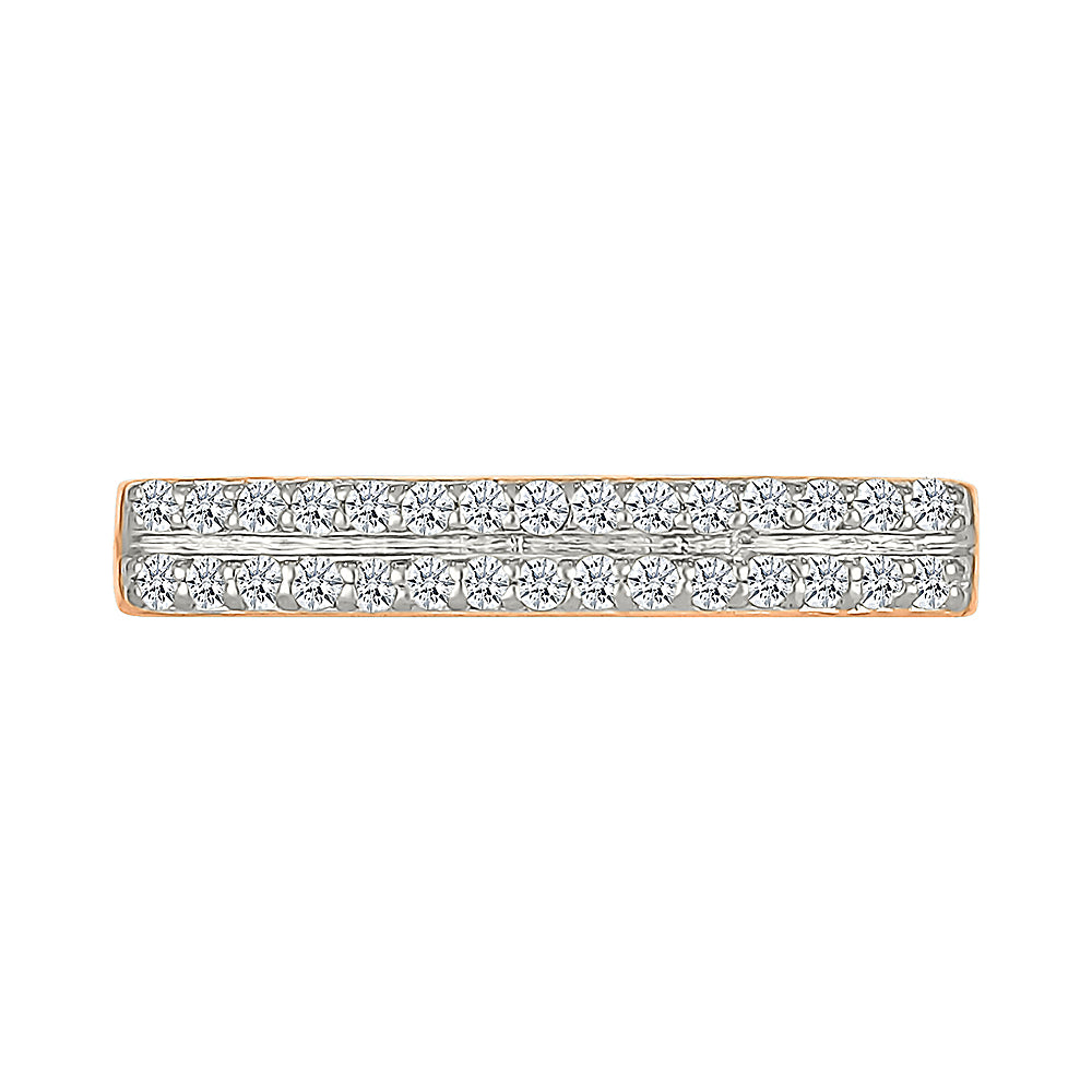 Glorious Petals Diamond Band Ring
