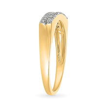 Glorious Petals Diamond Band Ring