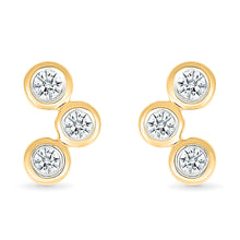 Asterism Gold & Diamond Earrings