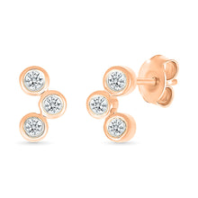 Asterism Gold & Diamond Earrings
