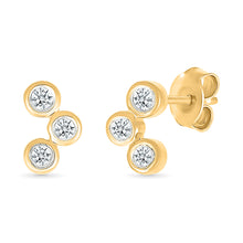 Asterism Gold & Diamond Earrings
