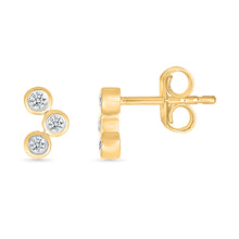 Asterism Gold & Diamond Earrings