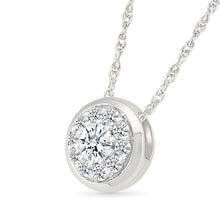 Starlight Cluster Diamond Pendant
