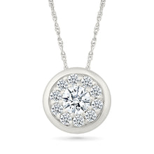 Starlight Cluster Diamond Pendant