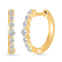 Starlight Sparkle Hoops Earrings