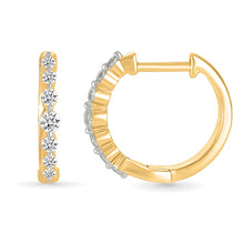 Starlight Sparkle Hoops Earrings