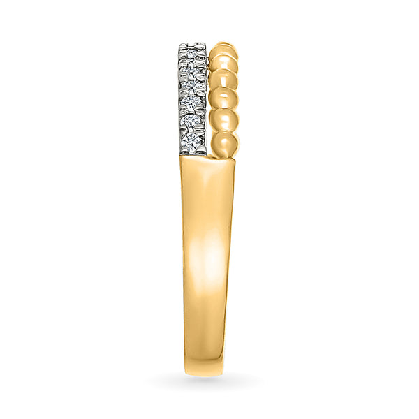 Zubi Rind Zubi Diamond Band Ring – ISHIS
