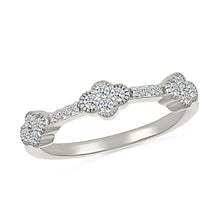 Petite Diamond Clover Ring