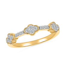 Petite Diamond Clover Ring