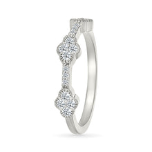 Petite Diamond Clover Ring