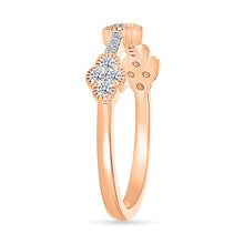 Petite Diamond Clover Ring