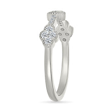 Petite Diamond Clover Ring