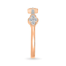 Petite Diamond Clover Ring