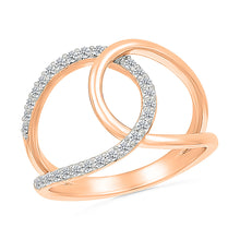 Clyde Knot Diamond Ring