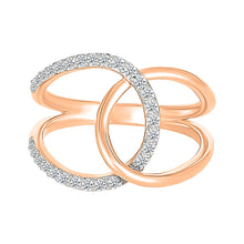 Clyde Knot Diamond Ring