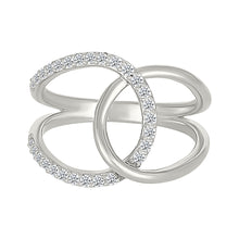 Clyde Knot Diamond Ring