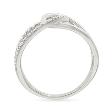 Clyde Knot Diamond Ring