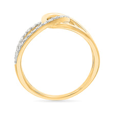 Clyde Knot Diamond Ring