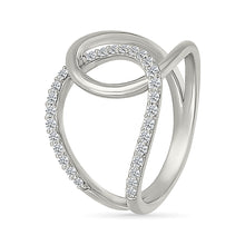 Clyde Knot Diamond Ring