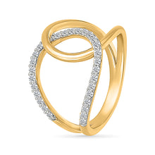 Clyde Knot Diamond Ring