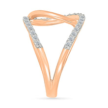 Clyde Knot Diamond Ring