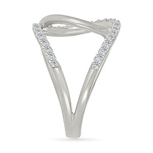 Clyde Knot Diamond Ring