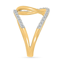 Clyde Knot Diamond Ring