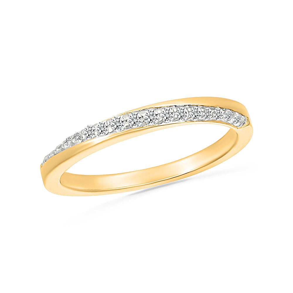 Glowy Gold & Diamond Ring