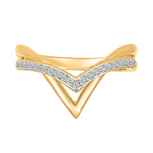 Gold Solid Shine Vanki Ring