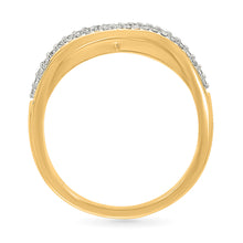 Gold Solid Shine Vanki Ring