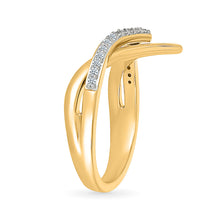 Gold Solid Shine Vanki Ring
