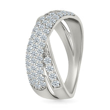 Dazzling intertwined Diamond Ring