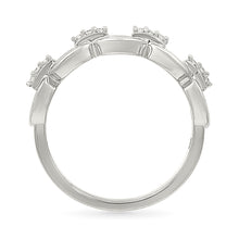 Swivel Gold & Diamond Band Ring