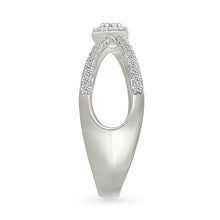 Dazzling Intersecting Diamond Ring