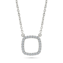 Glittering Squarish Gold & Diamond Necklace