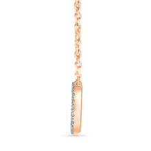 Glittering Squarish Gold & Diamond Necklace