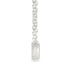 Oval Diamond Bar Necklace