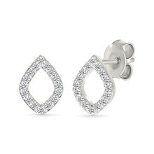 Diamond Teardrops Studs Earrings