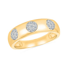 Triad Sparkle Diamond Ring